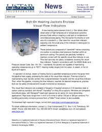 Thumbnail of document Data Sheet - Heating Jackets